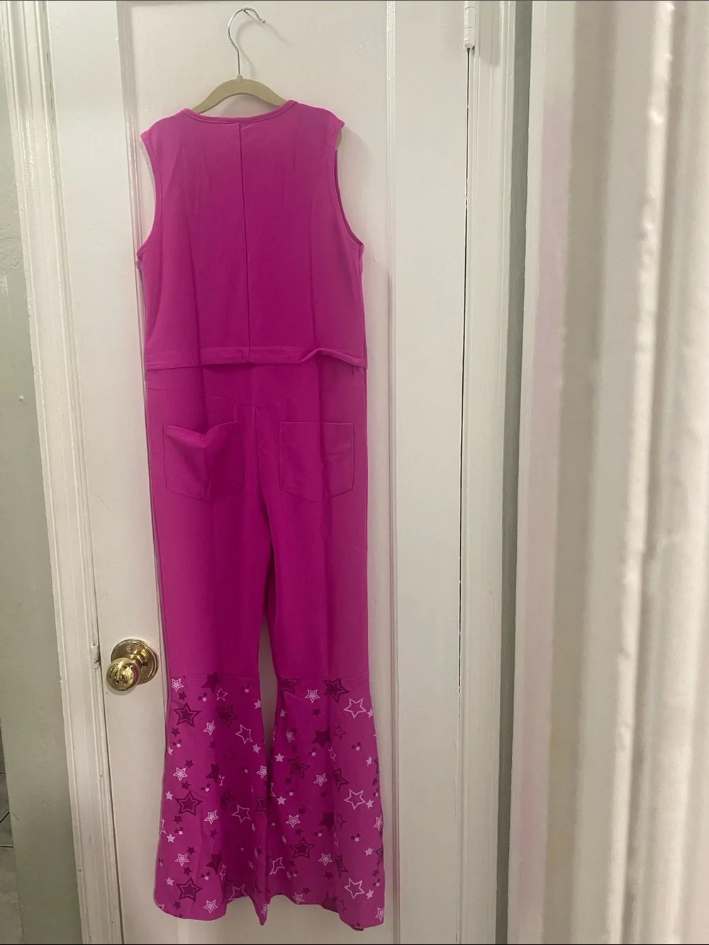 Spirit Barbie The Movie Kids Western Cowgirl Jumpsuit Costume Pink Size L
